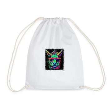 Unicorns Fun Baby Unicorn Shirt Happy - Sac de sport léger - blanc - Devant