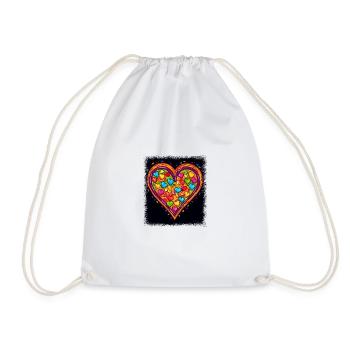 present idea birthday present idea love humor - Turnbeutel - Weiß - Vorne