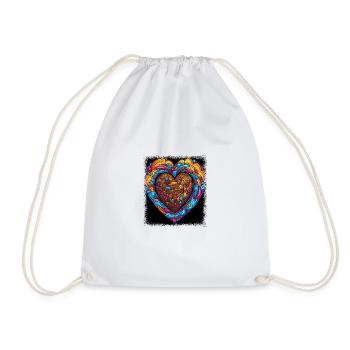 Idée cadeau gâteau au chocolat blague amusante dictons drôles - Sac de sport léger - blanc - Devant