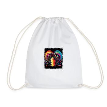 cadeau d’anniversaire cool vert drôle dictons - Sac de sport léger - blanc - Devant