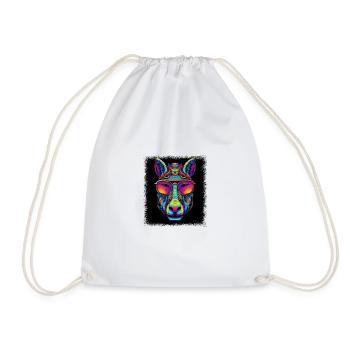 pur-sang citation cheval dictons cavalier - Sac de sport léger - blanc - Devant