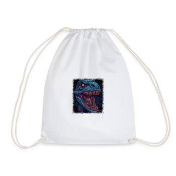 sayings fun dinosaurus birthday present gift idea - Turnbeutel - Weiß - Vorne