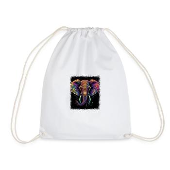 Oiseau Amour Présent Idée Enfant Famille - Sac de sport léger - blanc - Devant