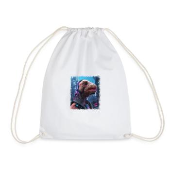 3 bible verse animal sloths birthday controller - Turnbeutel - Weiß - Vorne