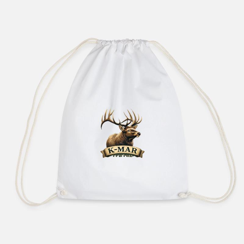 KMAR ELK 2 - Drawstring Bag - white