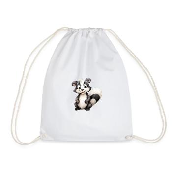 Classe mouffette ou mouffette - Sac de sport léger - blanc - Devant