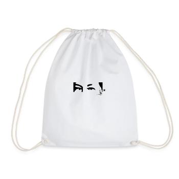 Chavez look - Drawstring Bag - white - Front