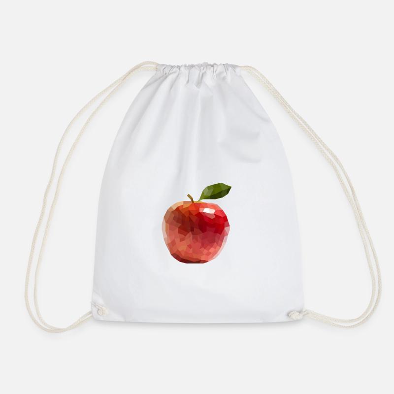 Apfel - Turnbeutel - Weiß