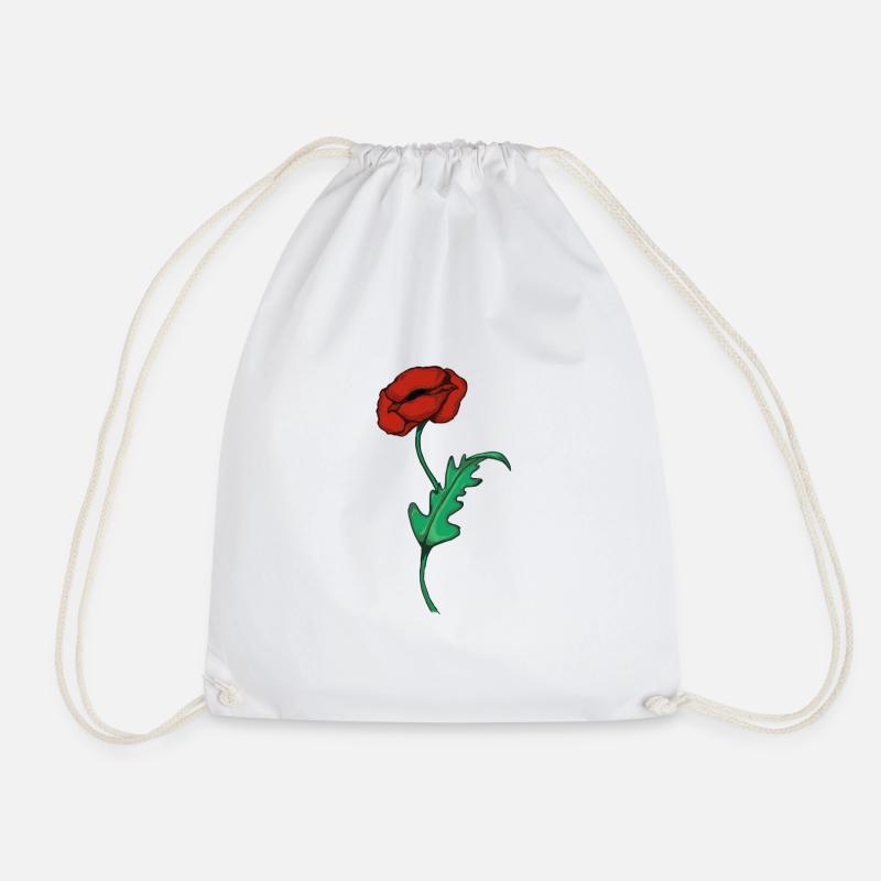 Poppy - Turnbeutel - Weiß