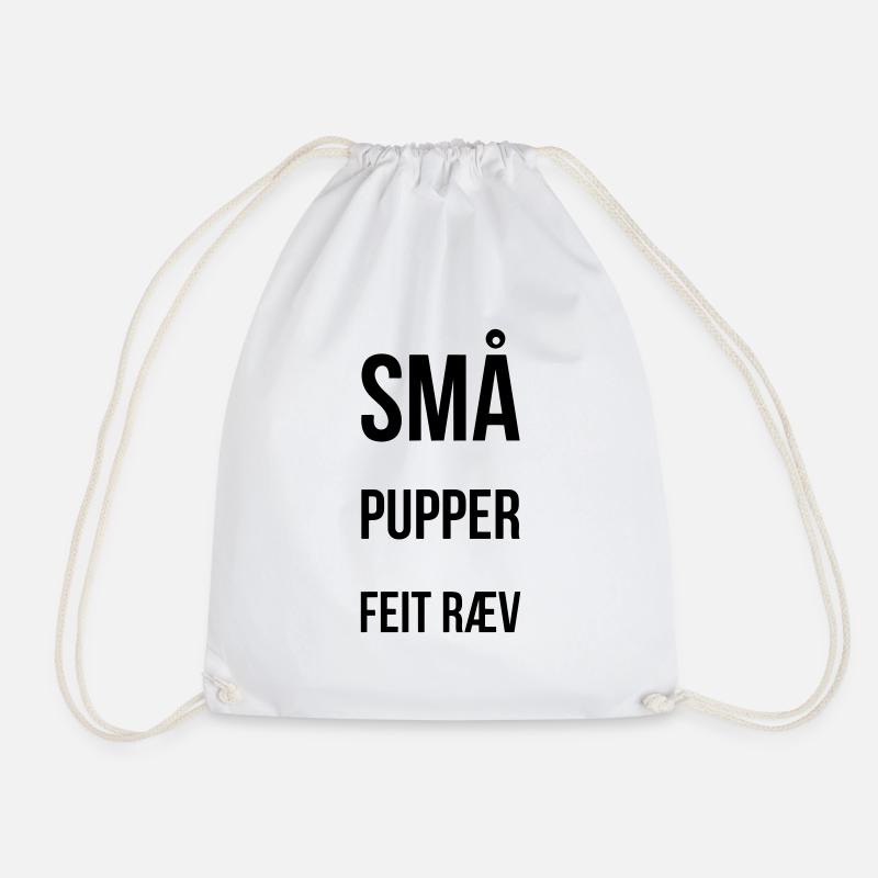 Petits seins gros cul - Sac de sport léger - blanc