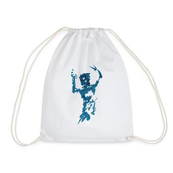 Monster - Drawstring Bag - white - Front