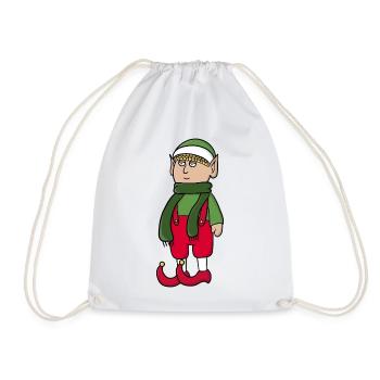 Ready for Christmas - Drawstring Bag - white - Front