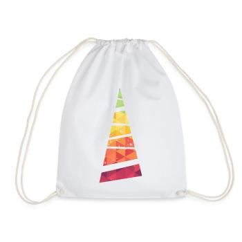 Christmas Tree - Weihnachtsbaum - Weihnachten - Drawstring Bag - white - Front