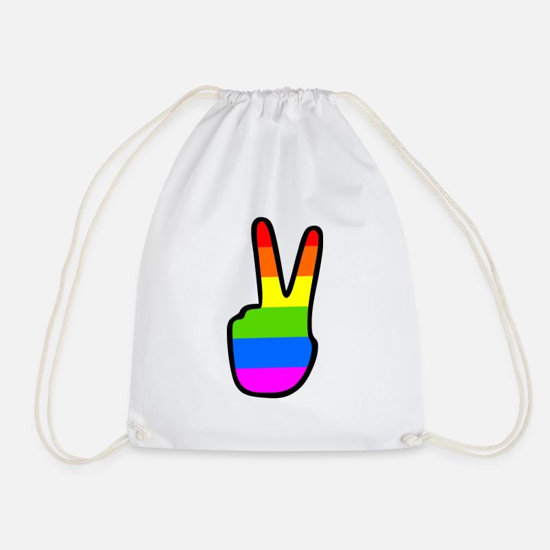 Lgbtq - Turnbeutel - Weiß