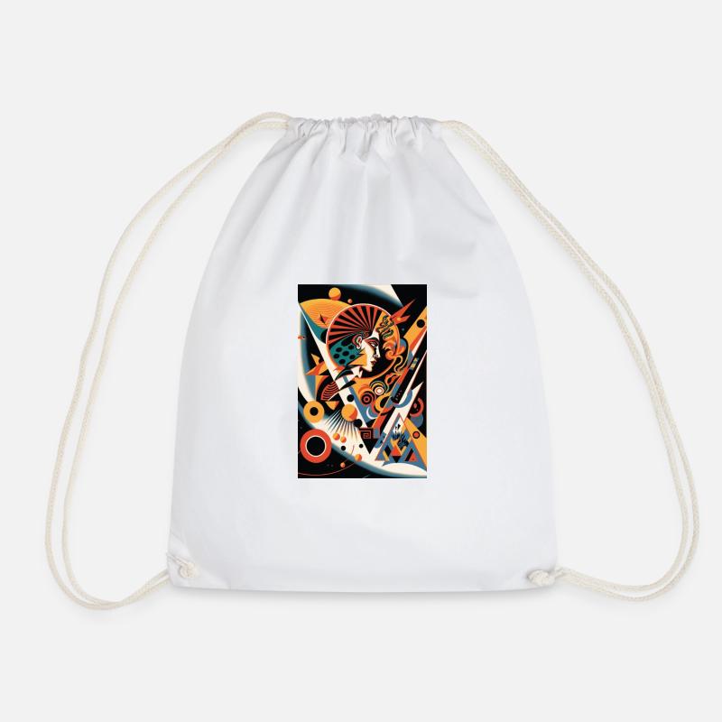 Cubethulhu Incarnation of Sandmarker Art - Drawstring Bag - white
