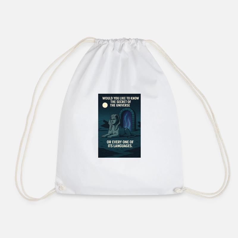 which would you choose? - Drawstring Bag - white