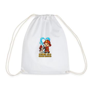 Petit héros, grande mission - Sac de sport léger - blanc - Devant