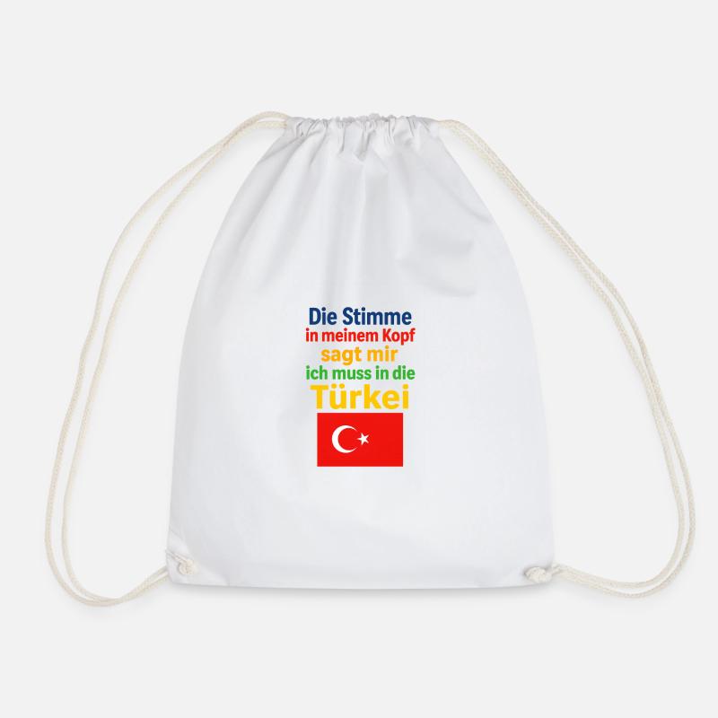 Türkei - Turnbeutel - Weiß