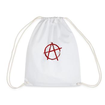 anarchy - Turnbeutel - Weiß - Vorne