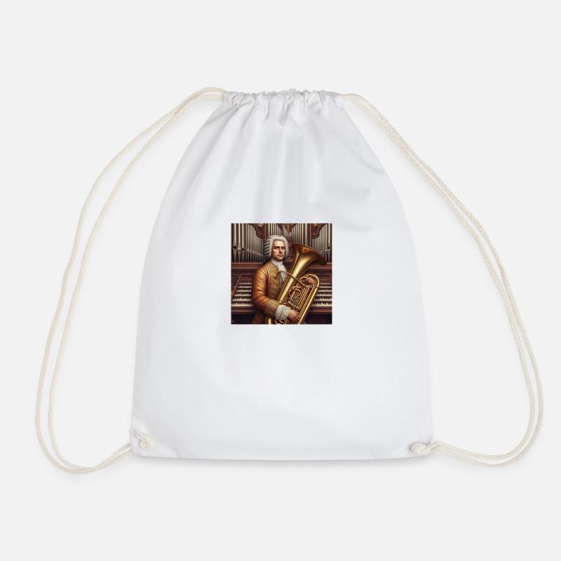 Bach Tuba 2 - Turnbeutel - Weiß