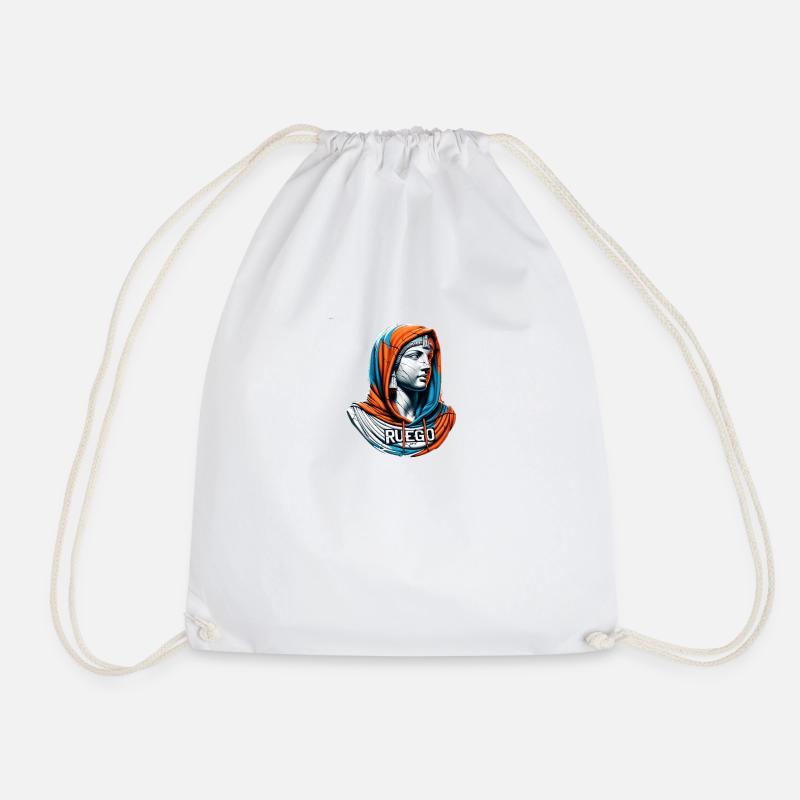 Cleopatra - Drawstring Bag - white