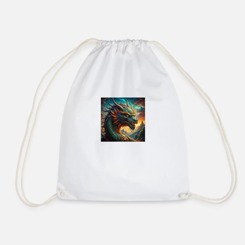dragon - Turnbeutel - Weiß