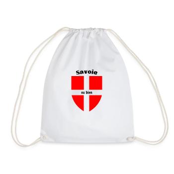 Savoie - Drawstring Bag - white - Front