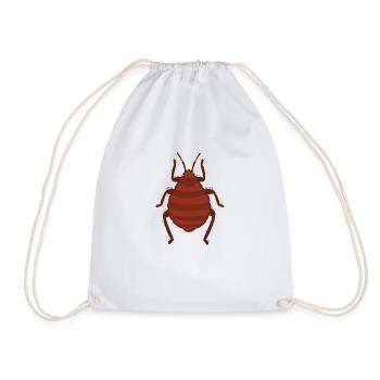 Bed bug - Drawstring Bag - white - Front