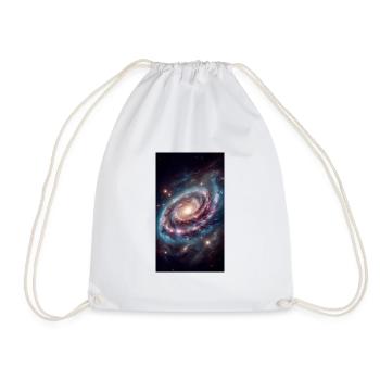 Vortex Galactique Pastel - Sac de sport léger - blanc - Devant