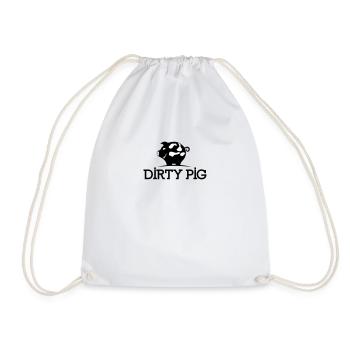 PIG DIRTY - Sac de sport léger - blanc - Devant