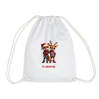 Chillout C’est Noël - Sac de sport léger - blanc - Devant