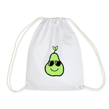 poire fraîche - Sac de sport léger - blanc - Devant