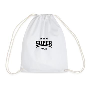 Super Dad - Sac de sport léger - blanc - Devant