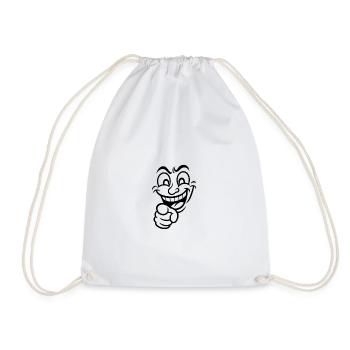 You. Yes, You! - Drawstring Bag - white - Front