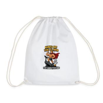 Workout King of the Climb - Drawstring Bag - white - Front