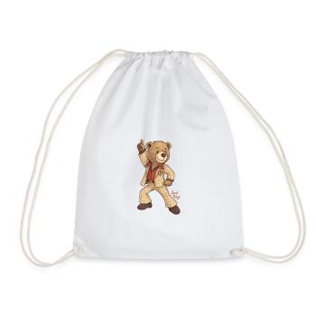 Lord Petzi Danseur - Sac de sport léger - blanc - Devant