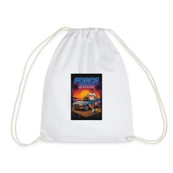 Pontoon - Drawstring Bag - white - Front