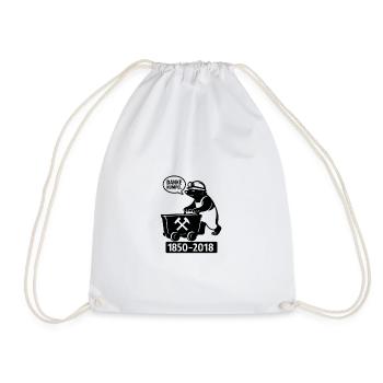 Mines de la région de la Ruhr Merci mon pote 1850-2018 - Sac de sport léger - blanc - Devant