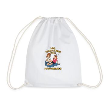 Dicton humoristique sur la physiothérapie - Sac de sport léger - blanc - Devant