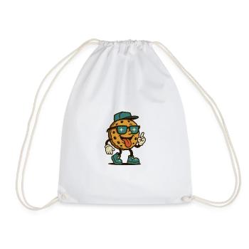 Cookie Walker - Drawstring Bag - white - Front