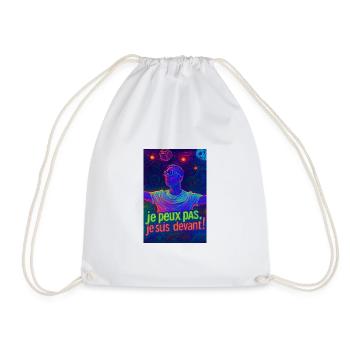 Techno - Sac de sport léger - blanc - Devant