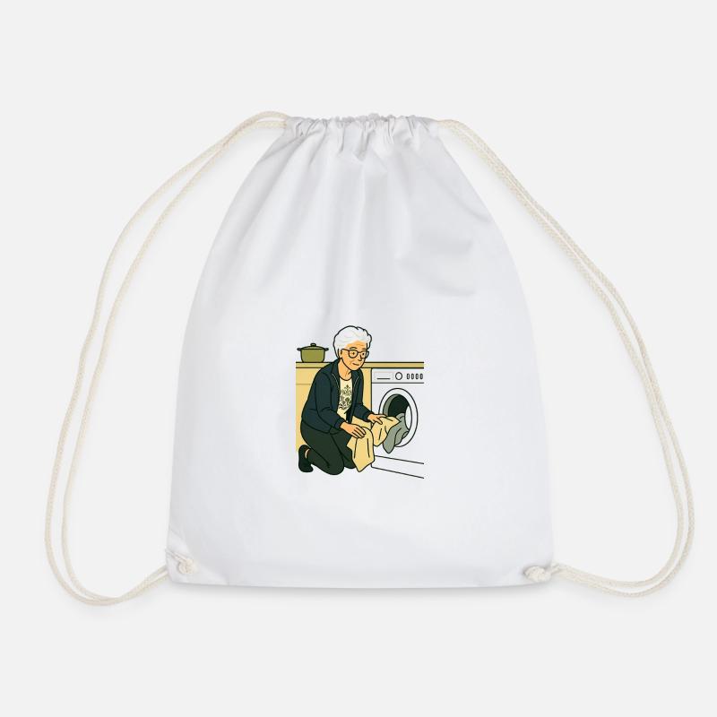 Mamie Karin - Sac de sport léger - blanc