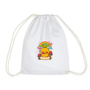 Ananas 🍍 Express - Sac de sport léger - blanc - Devant