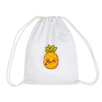 Ananas Fou - Sac de sport léger - blanc - Devant