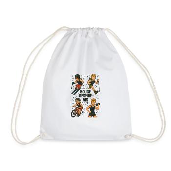 Spécial Sportifs - Sac de sport léger - blanc - Devant