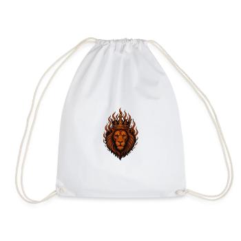 King of Fire – Royal Power - Drawstring Bag - white - Front