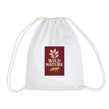 903E7BB2-E856-41AA-A23F-B3E2B4698455 - Drawstring Bag - white - Front