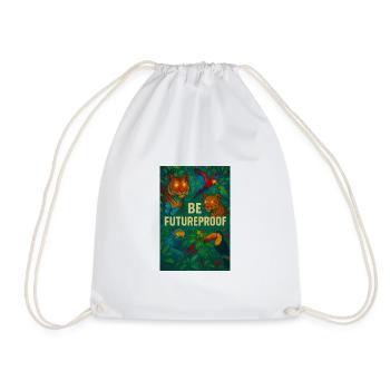 Soyez à l’épreuve du temps - Sac de sport léger - blanc - Devant