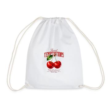 Design de cerises Sweet Temptations - Sac de sport léger - blanc - Devant