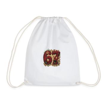 ZOMBIE SIXSEVEN - Drawstring Bag - white - Front